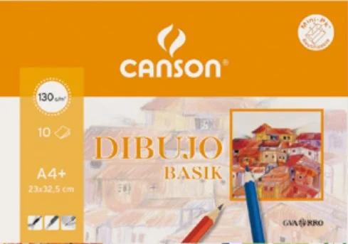 Minipack Promo 21x29,7 10h Dibujo Basik Liso 130g 20% Hojas Gratis Guarro Canson C400110486