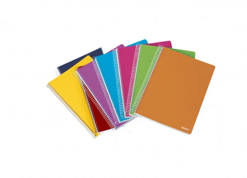 Cuaderno Tapa Polipropileno Folio Cst 80 Hojas 90.