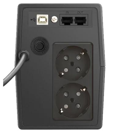 Ups Phasak Interactiva Lcd - 600va (Usb+Rj45)