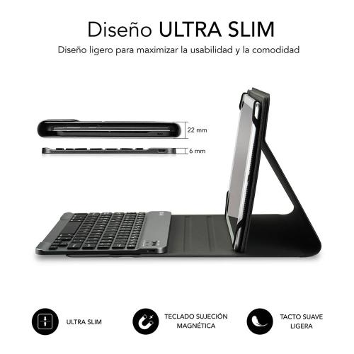 Capa para Tablet e Teclado Subblim Keytab Pro