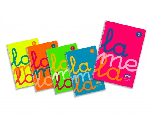 Cuaderno Folio Plastic Rayado 2,5 Mm 80 Hojas 90 .
