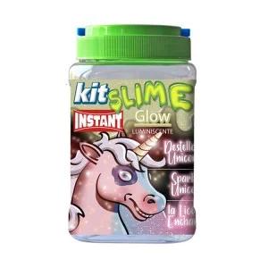 Kit de Slime Luminiscente Instantâneo de Unicórnio