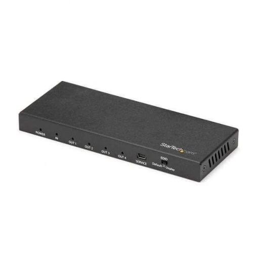Startech.Com Hdmi Splitter - 4-Port - 4k 60hz - Hdmi Splitter 1 In 4 Out - 4 Way Hdmi Splitter - Hdm