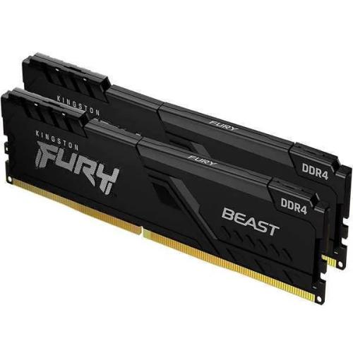 Ddr4 Kingston Fury Beast 32 Gb 2 X 16gb 3200 Negro