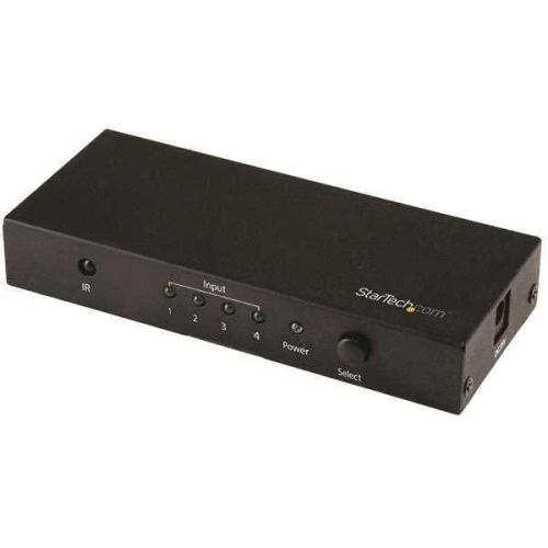 Startech.Com Hdmi 2.0 Switch - 4 Port - 4k 60hz - Hdmi Automatic Video Switch Box - Multi Port Hub W