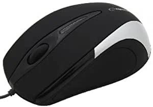 Esperanza Sirius 3d Wired Optical Mouse Usb Black/Silver