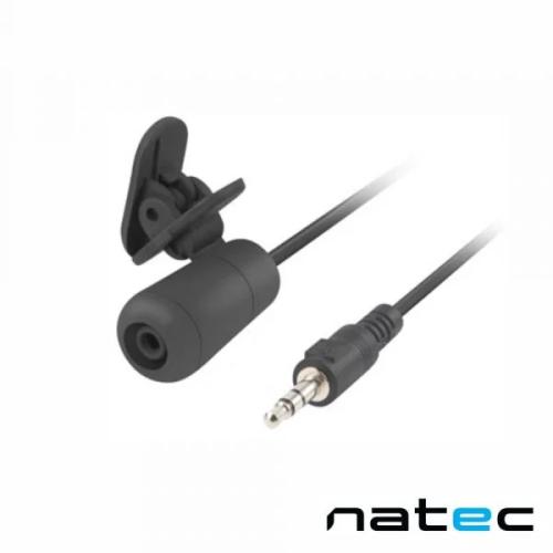 Natec Nmi-1351, Microfone de Lapela, -58 Db, 50 -.