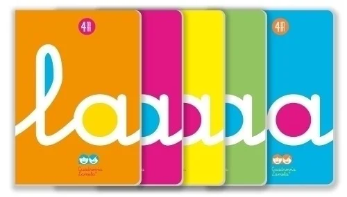 Libreta Lamela Formato A4 Rayado 4 Mm - 50 Hojas .