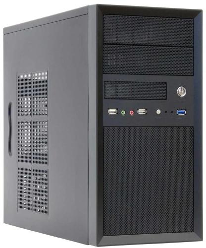 Case|Chieftec|Minitower|Microatx|Colour Black|Ct-.