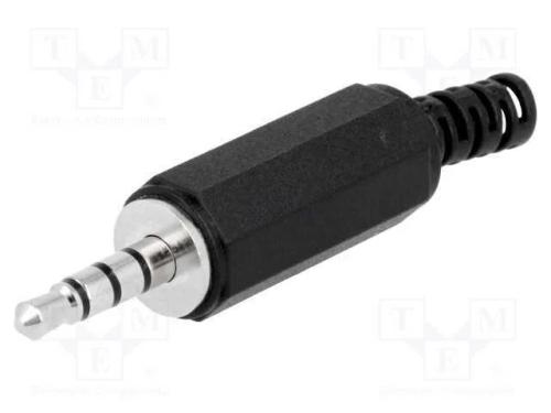 Conector Jack 3.5mm Estéreo Macho Con Articulació.