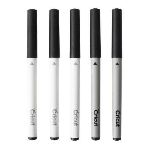 Cricut 2002948 Caneta de Feltro Multi Preto 5 Uni.