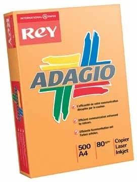 Paquete 500h Papel 80gr A4 Rosa Palido Adagio 156222