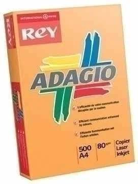 Paquete 500h Papel 80gr A4 Amarillo Intenso Adagio 156249