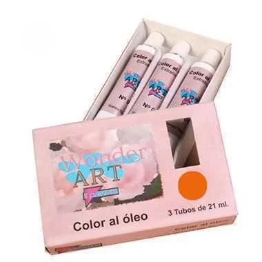 Pryse 6250018 Tinta de Óleo 21 Ml Tubo Vermilion