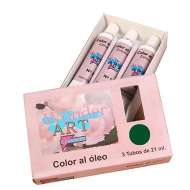 Pryse 6250037 Tinta de Óleo 21 Ml Tubo Verde