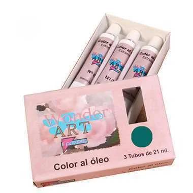 Pryse 6250046 Tinta de Óleo 21 Ml Tubo Verde