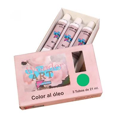 Pryse 6250047 Tinta de Óleo 21 Ml Tubo Verde