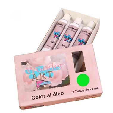 Pryse 6250048 Tinta de Óleo 21 Ml Tubo Verde