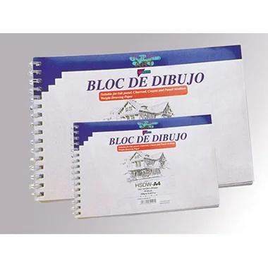 Cuaderno Dibujo A4 Standart 50 Hjs. 100gms.Hsdw W.