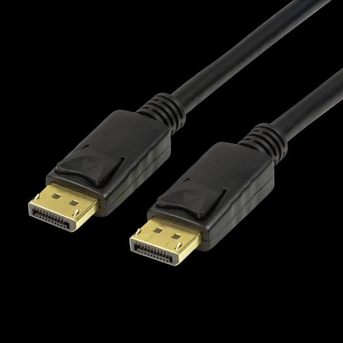 Logilink Displayport-Kabel Dport -> Dport M/M 1m Black
