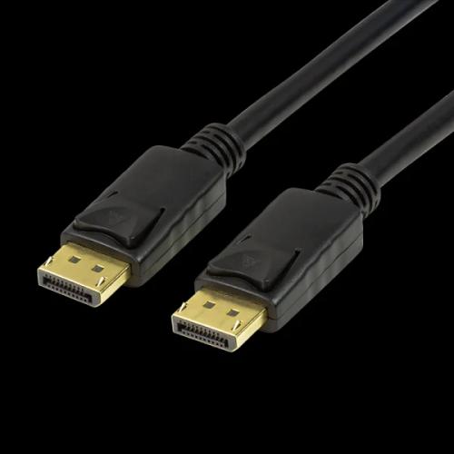 Logilink Displayport-Kabel Dport -> Dport M/M 2m Black