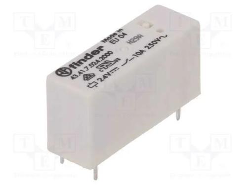 etm rele eletromagnetico spdt ubobina 24vdc 10a 2.
