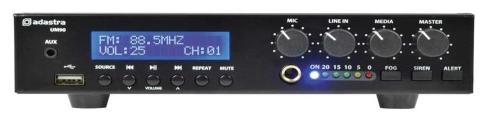 Amplificador Ultra Compacto 90w Serie Uno 100v