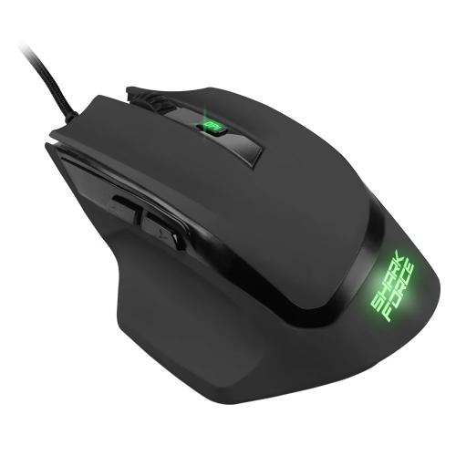 Sharkoon Maus Shark Force Ii Optisch 6 Tasten 4.200 Dpi Schw