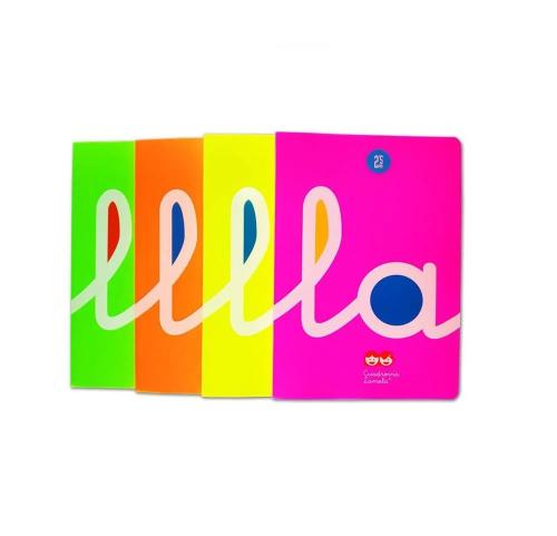 Libreta Lamela Formato A4 Rayado 2,5 Mm - 50 Hoja.
