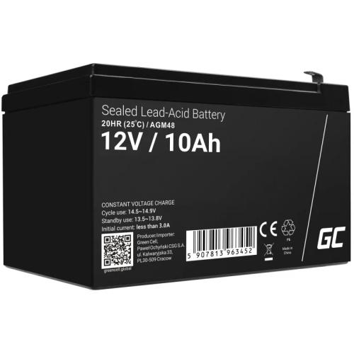 Bateria Agm Green Cell 12v 10ah