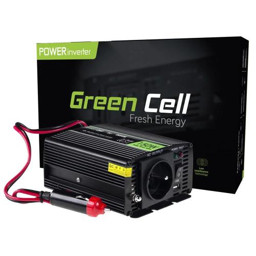 Green Cell Voltage Car Inverter 12v To 230v, 15.