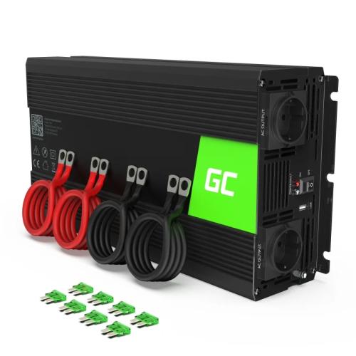 Green Cell Voltage Car Inverter 12v To 220v, 30.