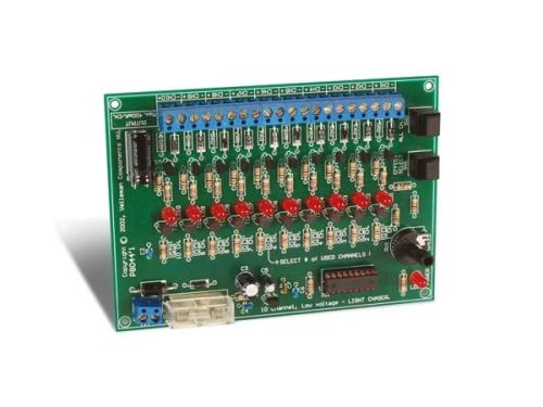Gerador de Efeito de Luzes, 10 Canais, 12v