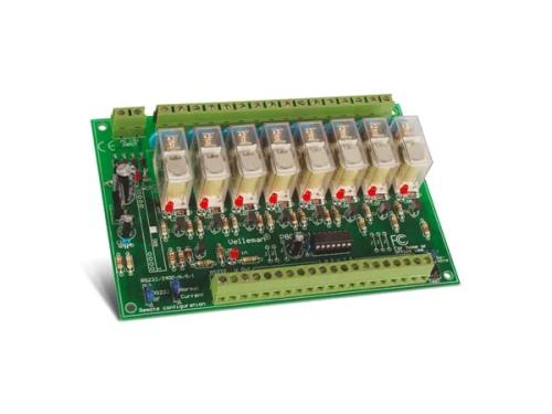 Placa de Controlo a Rele com Oito Canais
