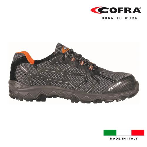Sapato de segurança cofra cyclette black s1 p src.