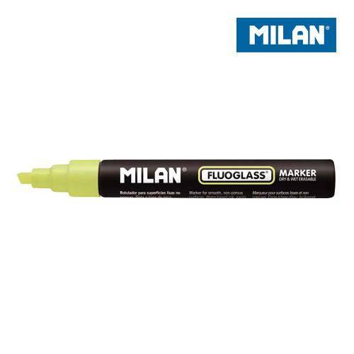 Blister Marcador Amarelo Fluoglass 2-4 Mm Milan