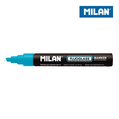 Blister com Marcador Azul Fluoglass 2 - 4mm Milan
