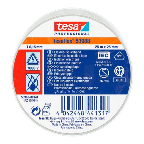 Fita Isolante Homologada 25m X 25mm Branco 53988.