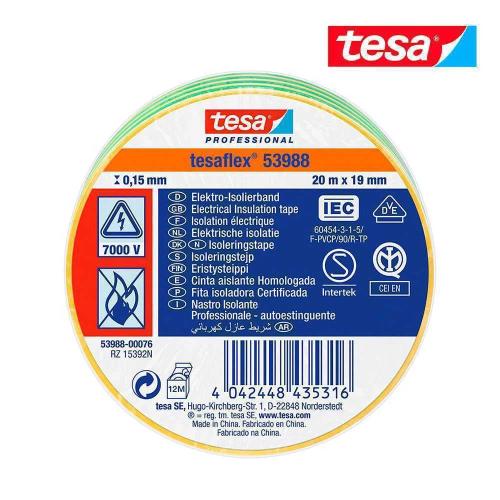 Fita Isolante Homolada de Dois Tons 20m X 19mm 53.