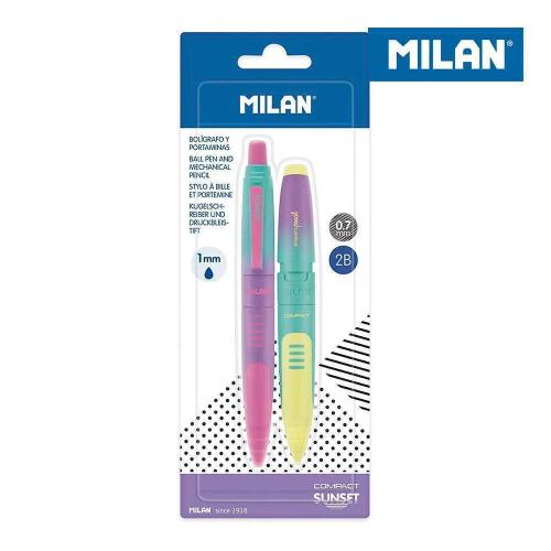 Blister 1 Caneta+ 1 Lapiseira Compact Sunset Milan