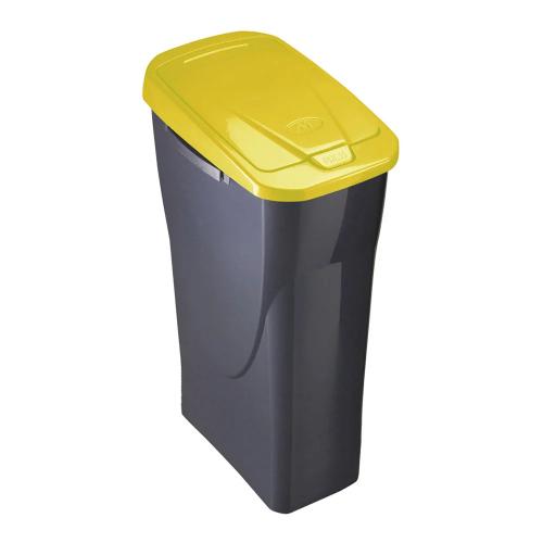 Balde com Tampa 15l Ecobin com Tampa Amarela 42x3.