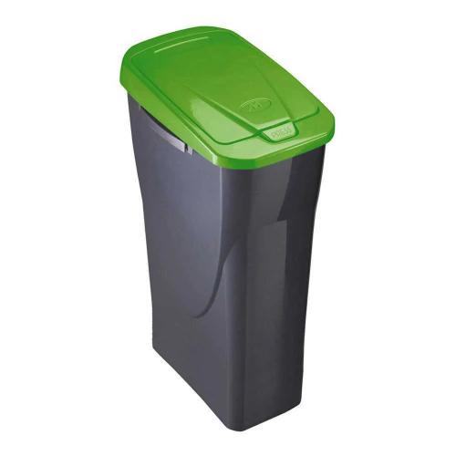Balde com Tampa 15l Ecobin com Tampa Verde 42x31.