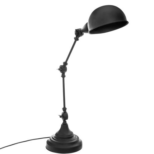 Candeeiro de Mesa Vintage Cor Preto 55x43,5x16,5cm E14 Lâmpada Não Incluida