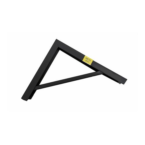 Suporte de Aço Preto Robusto 18x20cm