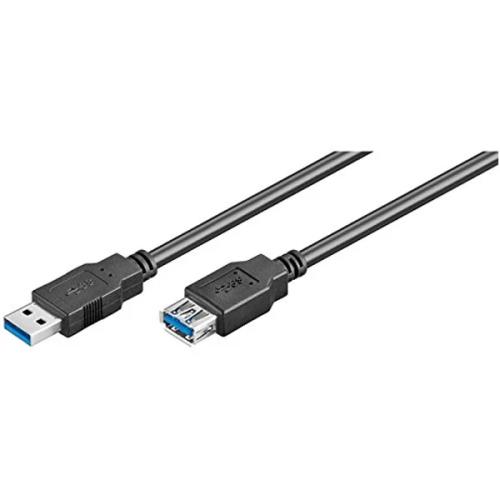 Cabo Ewent Ec1009 Usb 3.0 Type a Macho > Type a Fêmea 3m Preto