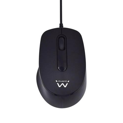 Ewent Rato Silent 1000dpi Usb Black
