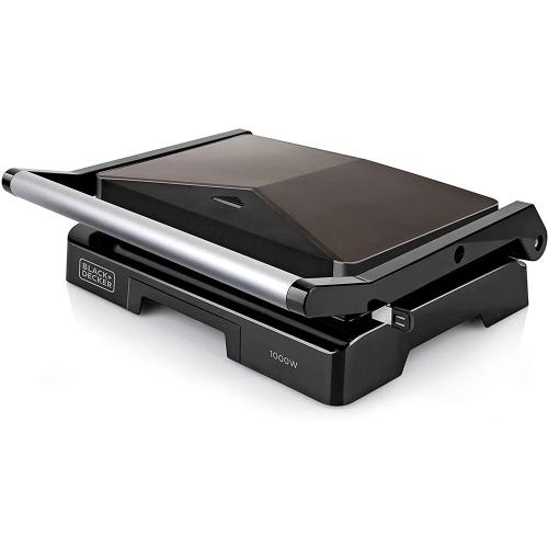 Black & Decker Grelhador 1000w Placas 23x14,5cm
