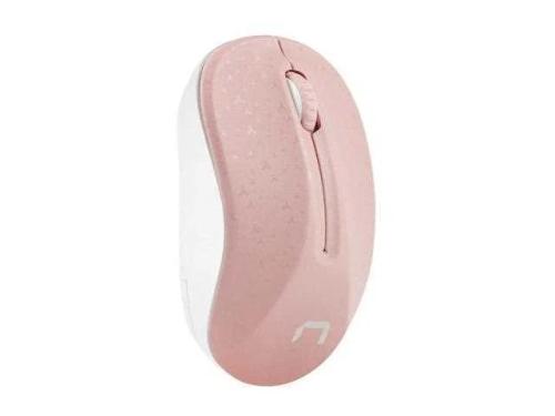Natec Wireless Mouse Toucan Pink & White 1600dpi