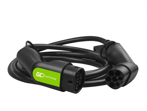 Cable Green Cell Gc Type 2 22kw 16.4 Ft For Charg.
