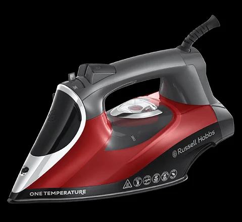Ferro a Vapor Russell Hobbs 25090-56 One Temperature 2600w Preto/Vermelho